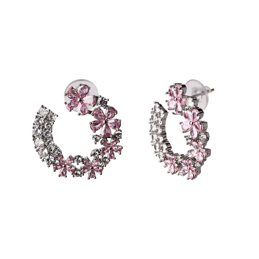 AD CZ Earrings|Statement Stud Earrings.💫