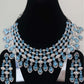 CZ & American Diamond Studded Necklace Set.