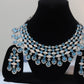 CZ & American Diamond Studded Necklace Set.